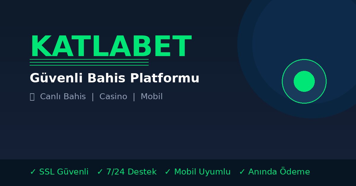 Katlabet Bahis Platformu